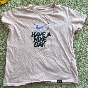 Girls size XL a Nike “have a Nike day” shirt